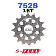 S-Teel Front Sprocket 525 Benelli 752S Spoket Depan 16T Spare Part Chain Gear Accessories Motor 752 