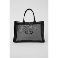 Alo Yoga Mesh Bag Tote Bag Yoga Fitness Mesh Shoulder Bag Beach Tote Bag See Through SSY