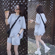 2Pcs Set Womens Suit Y2K Style Suit Sports Fashion Suit Letter Print Casual Fashion Suit