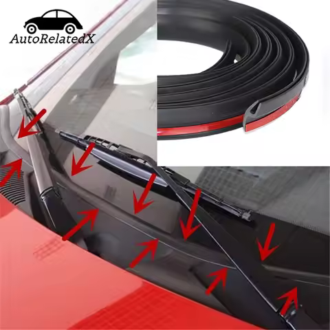Car Front Windshield Panel Moulding Rubber Seal Strip For BMW E90 E60 E39 E36 F30 F20 E91 E34 F31 X5