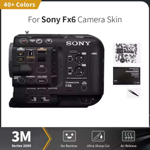 For Sony FX6 Skin Sony FX6 Camera Skin Anti-scratch Camera Lens Sticker protective film