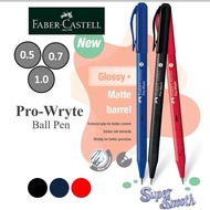 Faber Castell (60pcs) Ball Pen Pro-Wryte Economy Ball Pen 0.5mm / 0.7mm / 1.0mm Smooth Writing High 