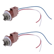 JEENDA 2 Pcs Turn Signal Socket and Pigtail Connector Compatible with Ford F-150 F250 F350 Super Dut