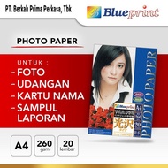 Photo Paper / Glossy Paper / Glossy Photo Paper BLUEPRINT A4 260 gsm