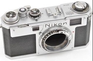 Nikon S2 Nippon Kogaku Tokyo 日本製造 JAPAN 菲林相機 底片相機 RF連動測距 黑色錶盤