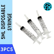 Handfeeding Syringe 5ml/5cc 3pcs
