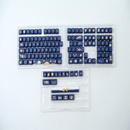 Keycaps 126 ชิ้น PBT Material MOA Height Heat Sublimation Process สำหรับที่นั่งแบบต่างๆ ของคีย์บอร์ด