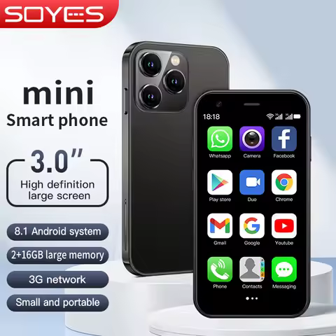 ONEMYTH SOYES XS15 Mini Smartphone Android 8.1 WCDMA 3G 2GB RAM 16GB ROM Bluetooth WIFI Dual Sim Car