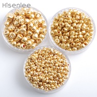 Gold Color 10Gram/Pack 2/3/4mm Crystal Glass Czech Seed Round Spacer Beads For DIY Jewelry Handmade