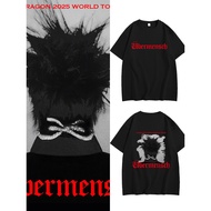 GDRAGON Quan Zhilong Tour Concert Short Sleeved T-shirt Men's and Women's Clothing Casual Cotton Top