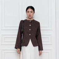 Ailee Long Sleeve Top - Blazer Korean Look Long Casual Top