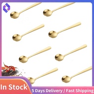 8 PCS Mini Spoons,2.9" Tiny Stainless Steel Spoons for Spices Jars, Small Condiment Spoon for Spices
