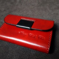 真皮 牛皮 手作手染名片包 名片盒 證件袋 卡片包 信用卡 可客製