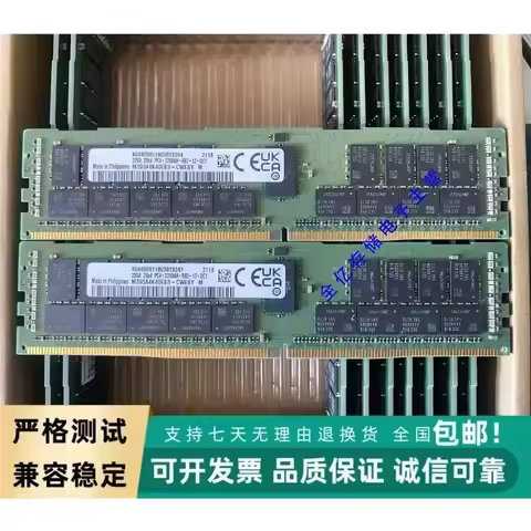32G ECC REG Server Memory Stick M393A4K40EB3-CWE 2RX4 PC4-3200AA Industrial Durable High-Speed Memor