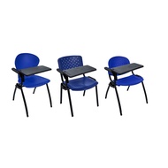Plastic Student Study Chairs with writing tablet (PP Seating) - BC-6-TB4