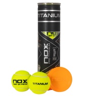 NOX PRO TITANIUM 4 PADEL BALLS CAN