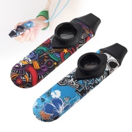 Professional Adjustable Tone Kazoo Wind Instrument with 5 Membranes, Lanyard, Great Sound Kazoo