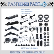 1SET 50PCS (RUBBER) FRONT SUSPENSION  & REAR SUSPENSION ARM /LINK / BUSH - PROTON  WAJA GEN2 PERSONA