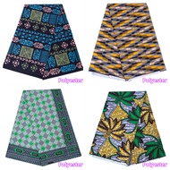 2026 New Style African Printed Fabric Ready Stock Supply Batik Double-Sided Fabric Ankara Fabric One