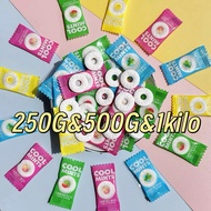 adora RING sugar free Fresh breath flavor mint candy 250grams/500grams/1kilo/1.5kilo/2kilo/2.5kilo