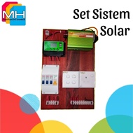 Set Sistem Solar 500Watt/500Watt Solar System