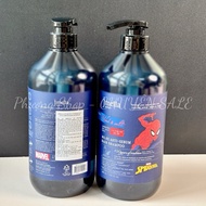 [Large Bottle] Jmella Spiderman Shampoo 1000ml No.02 Anti-Sebum Hair Shampoo cleans scalp dandruff, 