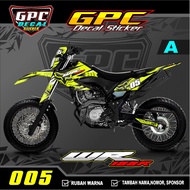 Decal Sticker Yamaha WR 155 005 Full body Fox - Decal Sticker WR 155
