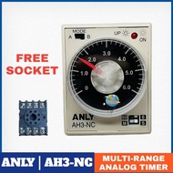 ANLY AH3-NC | AH3-NB | MULTI-RANGE ANALOG TIMER | SSK