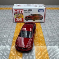 Domeka Alloy Collection Car Model Red White Box No. 36 Honda Accord Toy Car New Style