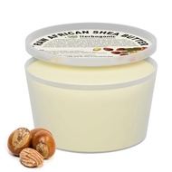 Pure Raw African Shea Butter, White Ivory 100% Natural Unrefined Butter for Body & Hair Scalp, Non -