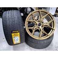 BMW 5 Series F10 19" Rim + Tayar Combo Set