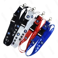 JDM Style BMW Car Logo Cellphone Lanyard Keychain ID Holder Accessories - Fits Popular Models: 3 Ser