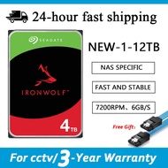 3.5" NAS ironwolf/Exos Hard Drive Internal Hard Disk 10TB/8TB/6T B/4TB/3TB/2TB/1TB SATA 3.0 HDD