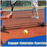 Eigell 9.84ft Portable Pickleball Net Pickle Ball Net Shelf Supplies Badminton Net
