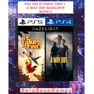 It Takes Two + A Way Out Hazelight Bundle PS4 PS5 Digital Download
