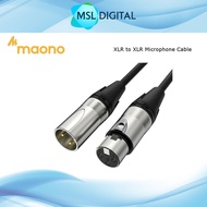 Maono XLR to XLR Microphone Cable Premium XLR Patch Cable [6ft]
