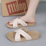 New Fitflop Casual Fashion Women Sandals Cross Strap Simple Elegant Soft Sole Slippers
