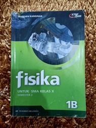 Buku Bekas SMA Kelas X/10 FISIKA 1B Kurikulum KTSP 2006 Erlangga