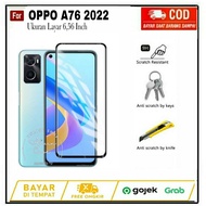 TEMPERED GLASS OPPO A76 REALME 9 PRO TG LAYAR ANTIGORES KACA FULL COVER