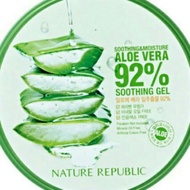 100% authentic FULLY IMPORTED Nature republic Aloe Vera Soothing Gel from korea