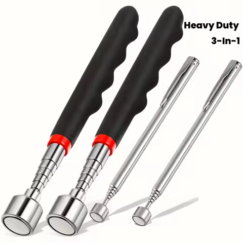 Adjustable Pick-Up Rod, Mini Portable Magnetic Pick-Up Tool with Extendable Magnet for Screws, Nuts,