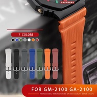 Silicone Rubber Watchband for Casio G-Shock GM-2100 GM-S2100 GA-2100 GA-2110 GM-5600/GA5600 GBM-2100