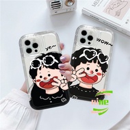 Cartoon cute couple mobile case Vivo Y20 Y22 Y21 Y21s Y02Y02t Y12s Y17s Y15s Y01 Y16 Y33t Y22s Y27 Y12 Y1 Y21t Y27s Y30 Y30i Y50 Y51a Y53s Y35 Y36 Y27 5G V20 V21 V23 5g V23e V25 V25e V27 V27 Pro V27e V29 5G T1 5G Y75 5G T1 Pro 5G