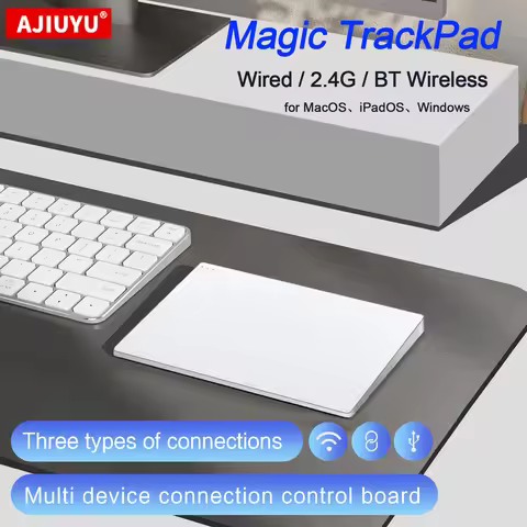 Wireless Trackpad Touchpad for iPad Mac OS MacBook iMac Magic Windows Notebook Win 11/10/8 PC Laptop