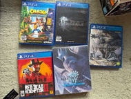 PS4 Games: Red Dead Redemption 2, Crash Bandicoot, Final Fantasy XV