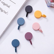 GANTUNGAN Hanger Round Wall Mounted Clothes Hanger Wall Key Sticker (GBB)