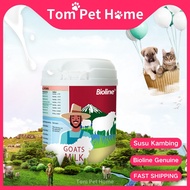 TOM🐾  Goat Milk Multivitamin &amp; Prebiotics Formula with GLUCOSAMINE For Cats &amp; Dogs Bioline Susu Kambing 羊奶