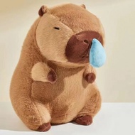 卡皮巴拉 卡皮巴拉玩偶 水豚玩偶 capybara plush capybara plushie Capybara Doll Doll Nose Snot Backflow Capybara Capy