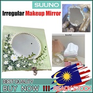 [DIY MIRROR PAINTING] Handmade Diy Mirror Irregular Mirror Oil Painting