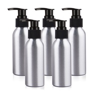 【Amywo 艾美窩】鋁製壓瓶 鋁製壓嘴瓶 鋁瓶 250ml(5入組) 鋁瓶 鋁壓瓶 乳液瓶 分裝瓶 量杯 分裝罐